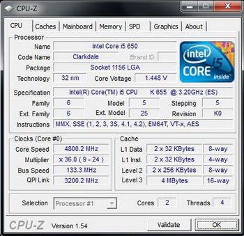 core i 5 -655K